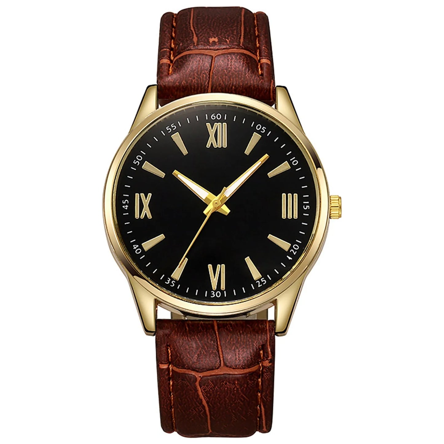 Eterna™ | Elegant Lederen Horloge